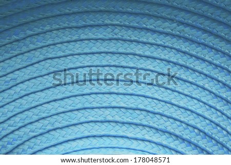 blue  pattern weave texture wicker surface