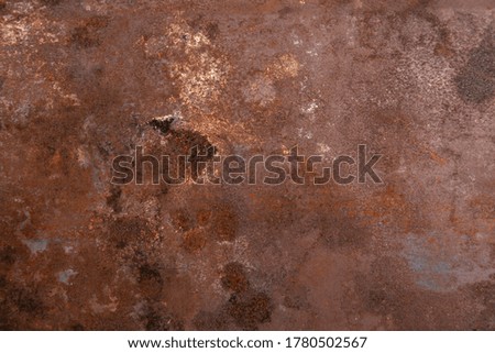 Brown rusty metal texture background. Industrial design