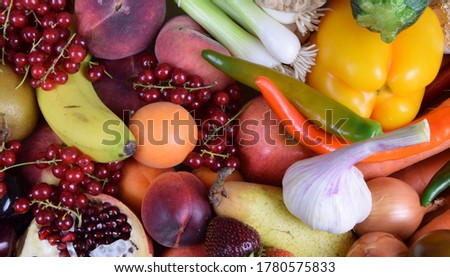 fresh vegetables - ready for cooking