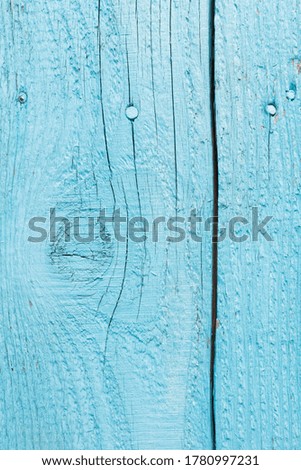 Light blue weathered wood boards background texture.
