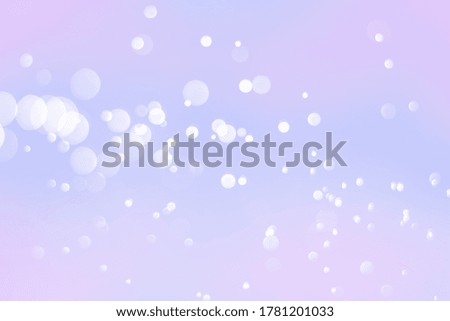 Bokeh, blur effect on soft light background. Beautiful abstract pastel background.