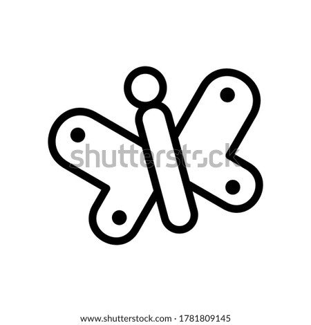 butterfly icon or logo isolated sign symbol vector illustration - high quality black style vector icons
