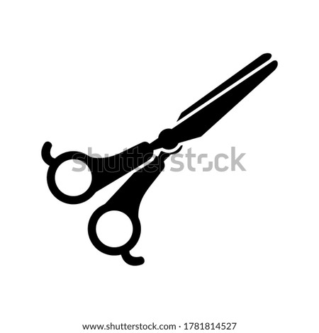 scissors icon or logo isolated sign symbol vector illustration - high quality black style vector icons
