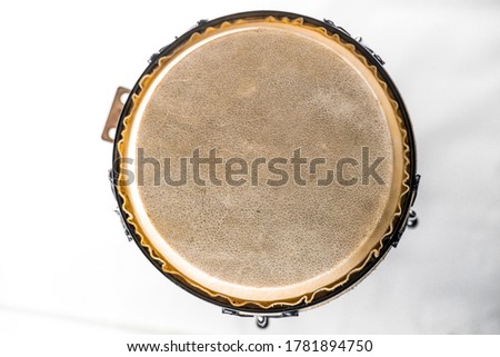 Conga tumbadora percussion wood bongo