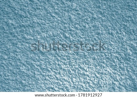 Blue rough wall texture. Surface for interior decoration