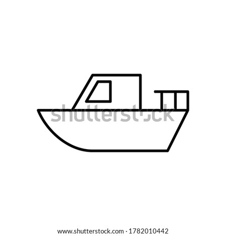 ship icon vector sign symbol