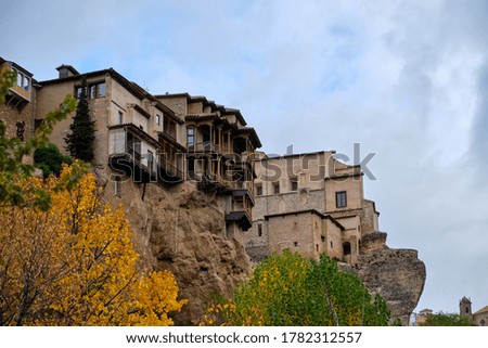 Hanging houses of Cuenca, Spain.
