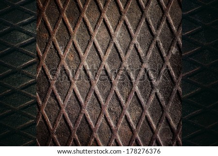 abstract background metal plate