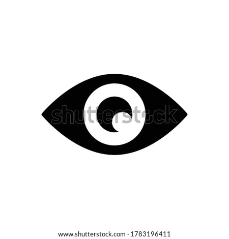 Healthy eyes icon. Design template vector