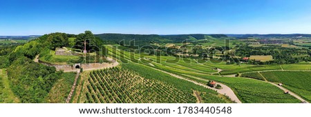 Scheuerberg is a sight of the city of Heilbronn Royalty-Free Stock Photo #1783440548