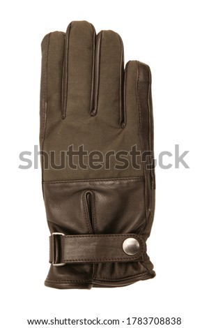 Men's fashion product photography. Accessories: gloves