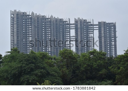 Under construction residential building picture.