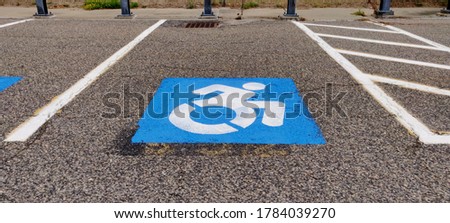 Parking reserved for Handicapped only