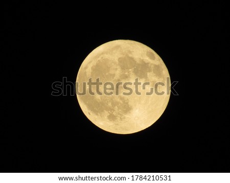 Close up pictures of a full moon. Beautiful detail. 