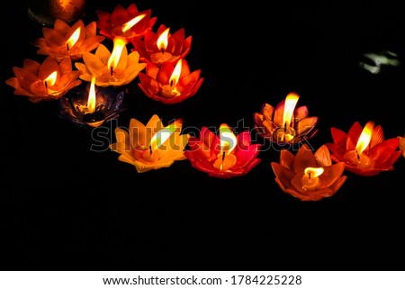 The little lotus candle, Buddhist Religion