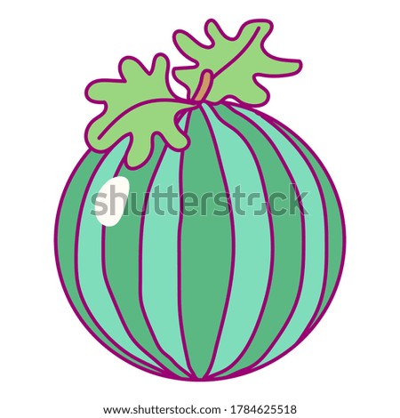 image cute drawn fruit clip art watermelon