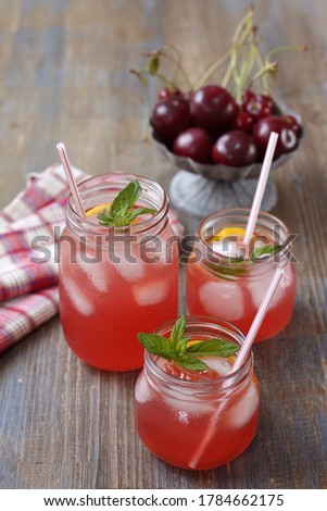 a delicious and healthy summer cocktail