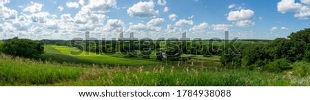Horseshoe Bend State Park in Iowa in the Summer of 2020 Royalty-Free Stock Photo #1784938088