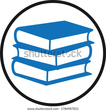 Book icon simple vector illustration