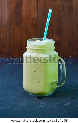 Green Tea Smoothie or Iced Latte Recipe                               