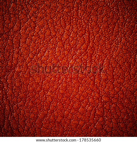 Red Leather texture or background
