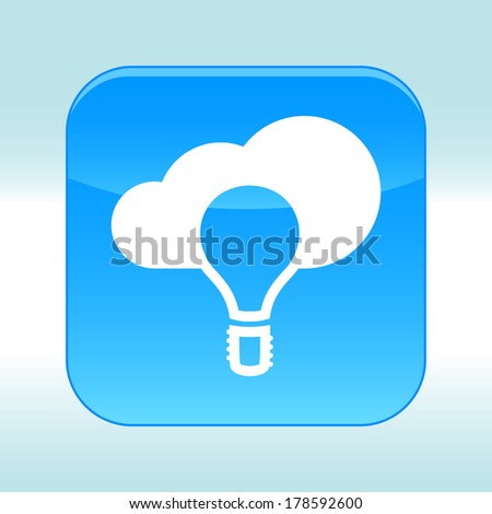 Blue web icon 
