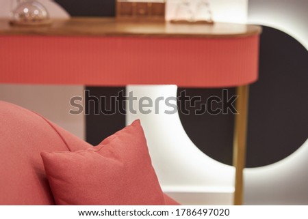 detail of a chair in an office