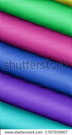 Abstract background of colorful stripes.