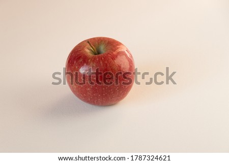 ripe fresh diet red apple