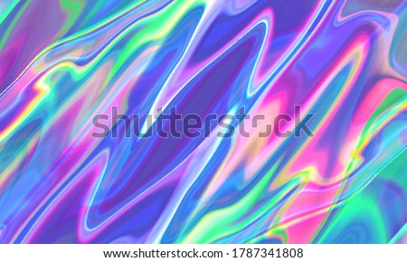 Colorfull wave Technology modern laser style background. Neon background with gradient night vibrant color bright light Royalty-Free Stock Photo #1787341808