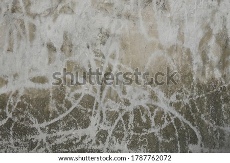 Gray cement plastered walls.That has stretch marks and stains. For artwork design and interior,exterior concept. Backdrop or background pattern workshop.