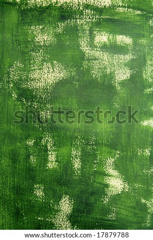 Dark green color painted paper as background