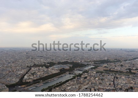 View of all the city of Paris