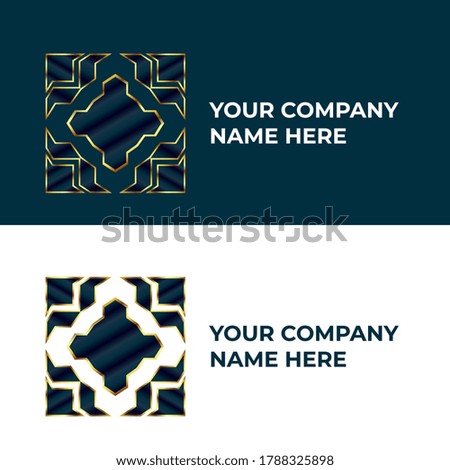 abstract logo design. simple and elegant logo for your company. good for finance, real estate, tech etc.