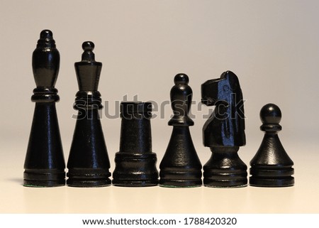 Chess game pieces desktop background