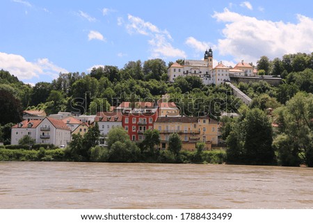 View of the old town of Passau in Bavaria