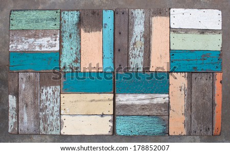 Grunge wood texture background old panel