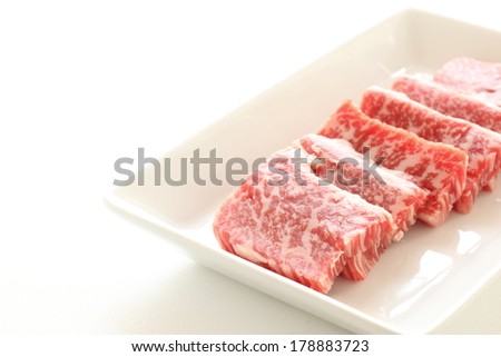 freshness japanese wagyu Beef for Korean barbecue
