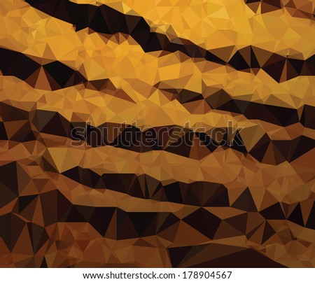 Background modern texture triangle geometry tiger stripes dangerous