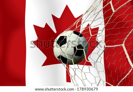 Canada soccer ball