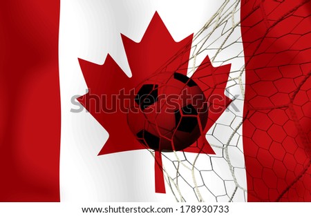 Canada soccer ball