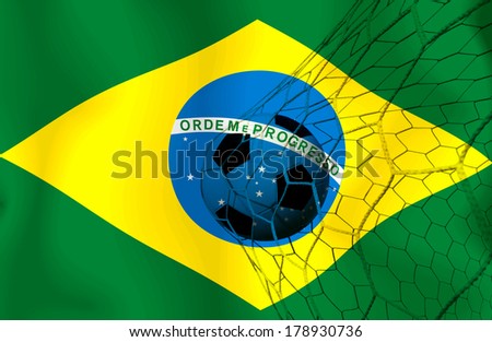Brazil soccer ball