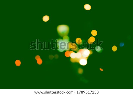 Abstract blurred photo of bokeh light on night, photo for graphic design, background,website or banner