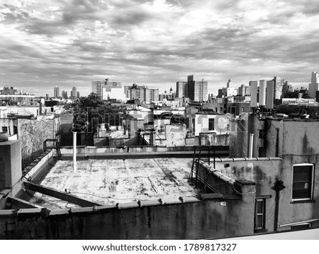 Rooftops in New York City 