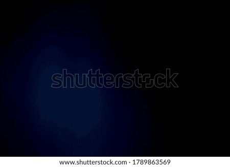 Dark BLUE vector glossy abstract background. Modern abstract illustration with gradient. Blurred design for your web site.