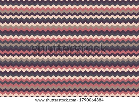 Abstract classic pastel of chevron pattern design colorful artwork background. Use for ad, poster, artwork, template design, ad, print. illustration vector eps10
