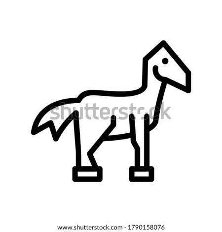 horse icon or logo isolated sign symbol vector illustration - high quality black style vector icons
