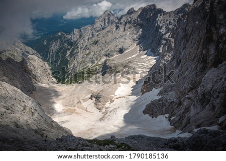 Picture taken during Zugspitze ascent in July 2020.