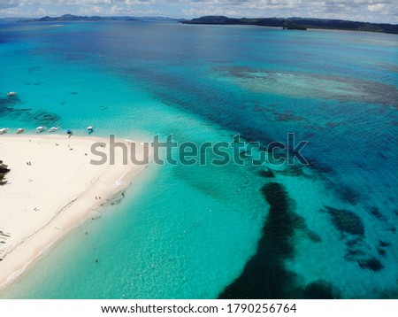 beautiful beach photos of the tropical paradise Siargao taken with a Dji Mavic Air drone
