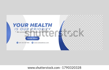Facebook Medical Healthcare Banners template
